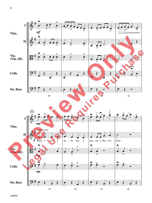 Shady Grove 總譜 | 小雅音樂 Hsiaoya Music