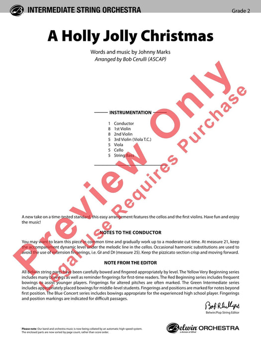 A Holly Jolly Christmas 總譜 | 小雅音樂 Hsiaoya Music