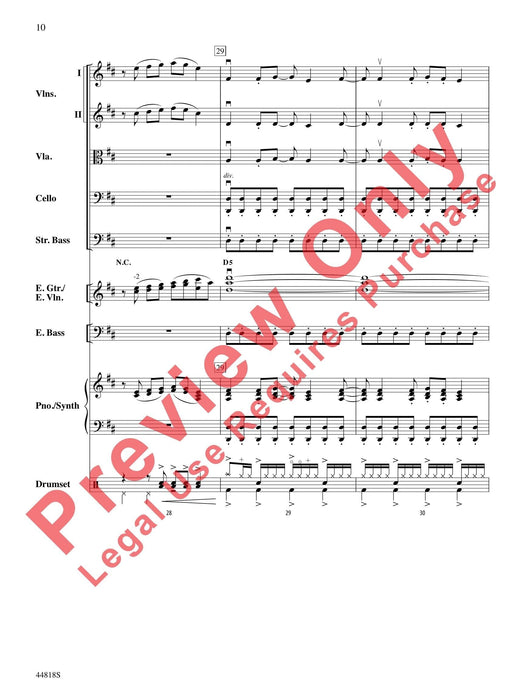 Appalachian Snowfall As Performed by Trans-Siberian Orchestra 管弦樂團 總譜 | 小雅音樂 Hsiaoya Music