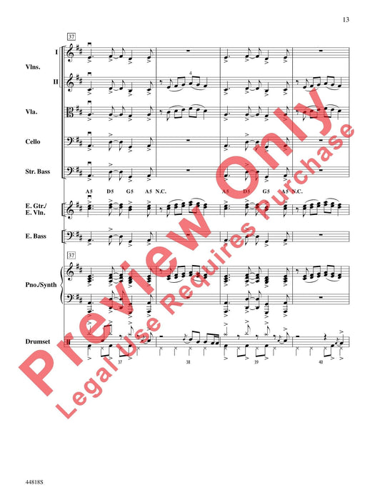 Appalachian Snowfall As Performed by Trans-Siberian Orchestra 管弦樂團 總譜 | 小雅音樂 Hsiaoya Music