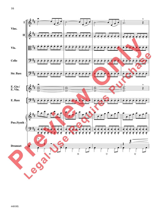 Appalachian Snowfall As Performed by Trans-Siberian Orchestra 管弦樂團 總譜 | 小雅音樂 Hsiaoya Music