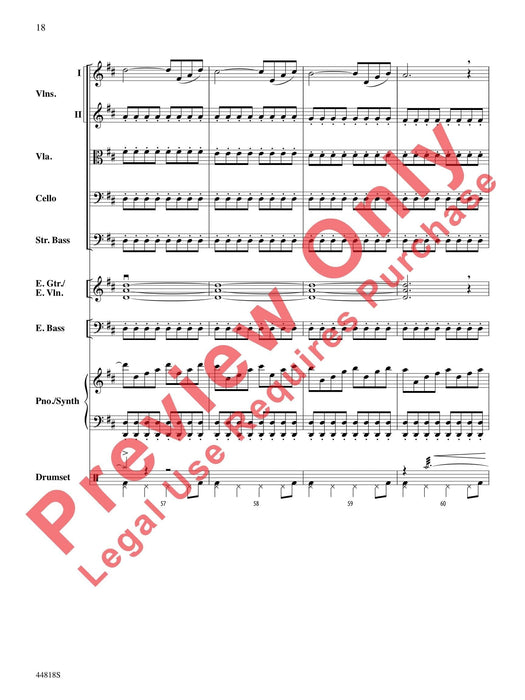 Appalachian Snowfall As Performed by Trans-Siberian Orchestra 管弦樂團 總譜 | 小雅音樂 Hsiaoya Music