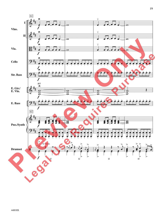 Appalachian Snowfall As Performed by Trans-Siberian Orchestra 管弦樂團 總譜 | 小雅音樂 Hsiaoya Music