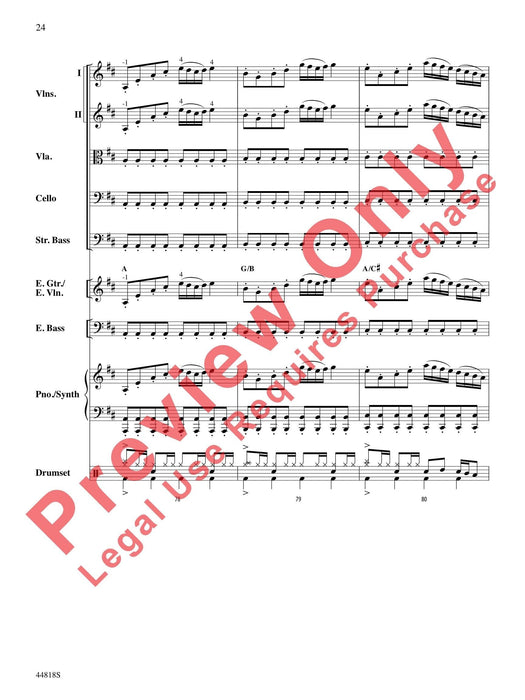 Appalachian Snowfall As Performed by Trans-Siberian Orchestra 管弦樂團 總譜 | 小雅音樂 Hsiaoya Music