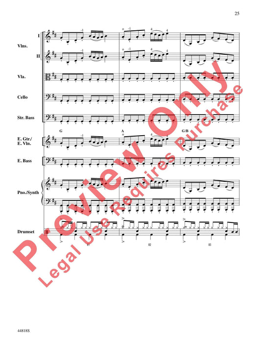 Appalachian Snowfall As Performed by Trans-Siberian Orchestra 管弦樂團 總譜 | 小雅音樂 Hsiaoya Music