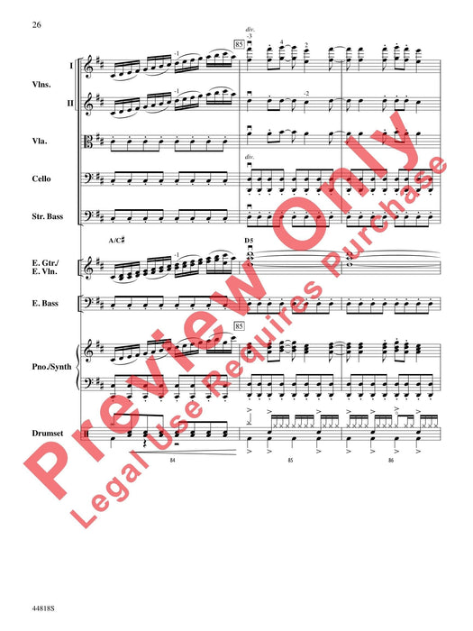 Appalachian Snowfall As Performed by Trans-Siberian Orchestra 管弦樂團 總譜 | 小雅音樂 Hsiaoya Music