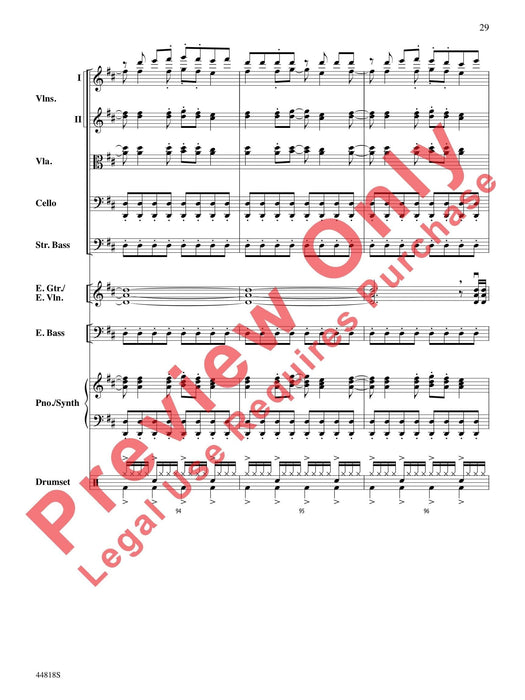 Appalachian Snowfall As Performed by Trans-Siberian Orchestra 管弦樂團 總譜 | 小雅音樂 Hsiaoya Music