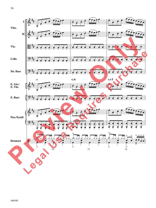 Appalachian Snowfall As Performed by Trans-Siberian Orchestra 管弦樂團 總譜 | 小雅音樂 Hsiaoya Music