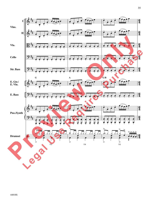 Appalachian Snowfall As Performed by Trans-Siberian Orchestra 管弦樂團 總譜 | 小雅音樂 Hsiaoya Music