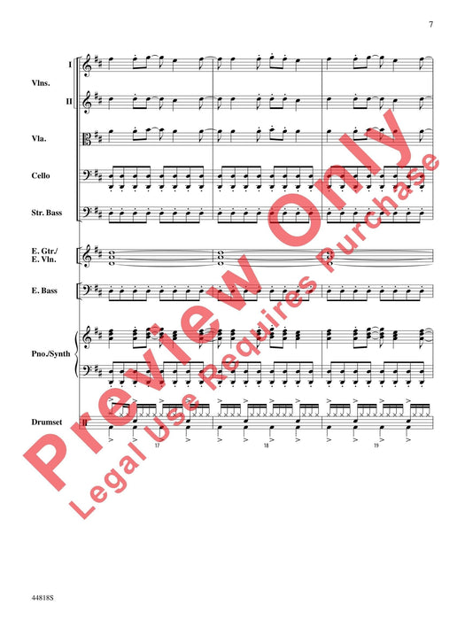 Appalachian Snowfall As Performed by Trans-Siberian Orchestra 管弦樂團 總譜 | 小雅音樂 Hsiaoya Music