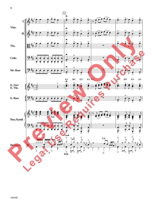 Appalachian Snowfall As Performed by Trans-Siberian Orchestra 管弦樂團 總譜 | 小雅音樂 Hsiaoya Music