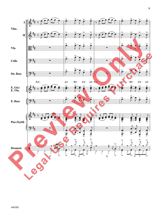 Appalachian Snowfall As Performed by Trans-Siberian Orchestra 管弦樂團 總譜 | 小雅音樂 Hsiaoya Music