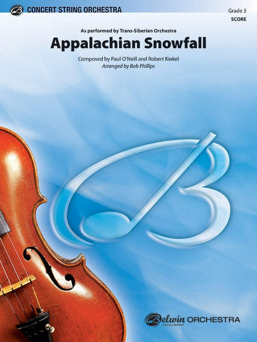 Appalachian Snowfall As Performed by Trans-Siberian Orchestra 管弦樂團 總譜 | 小雅音樂 Hsiaoya Music