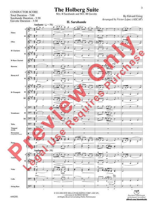 The Holberg Suite Mvt. II Sarabande and Mvt. III Gavotte 葛利格 霍爾貝格組曲 薩拉班德 加沃特 | 小雅音樂 Hsiaoya Music