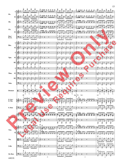 Dreams of Fireflies (On a Christmas Night) As Performed by Trans-Siberian Orchestra 管弦樂團 總譜 | 小雅音樂 Hsiaoya Music