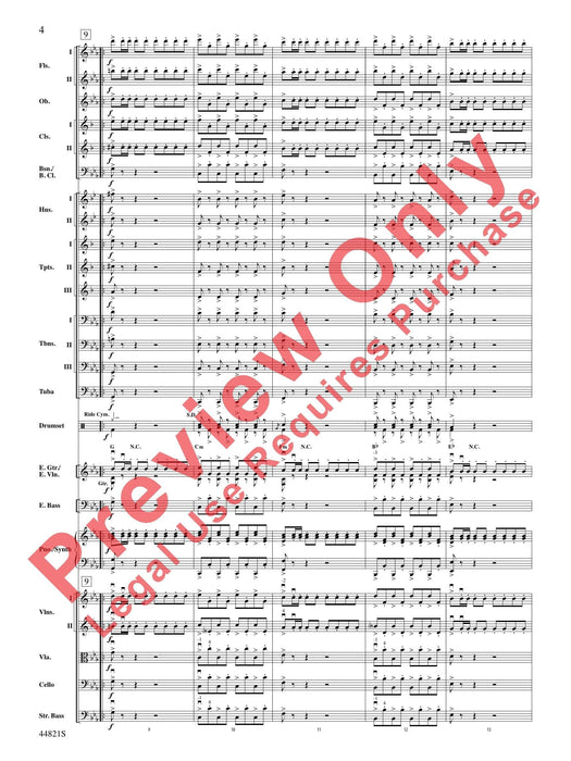 Dreams of Fireflies (On a Christmas Night) As Performed by Trans-Siberian Orchestra 管弦樂團 總譜 | 小雅音樂 Hsiaoya Music