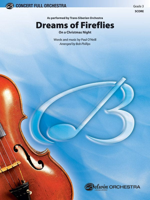 Dreams of Fireflies (On a Christmas Night) As Performed by Trans-Siberian Orchestra 管弦樂團 總譜 | 小雅音樂 Hsiaoya Music