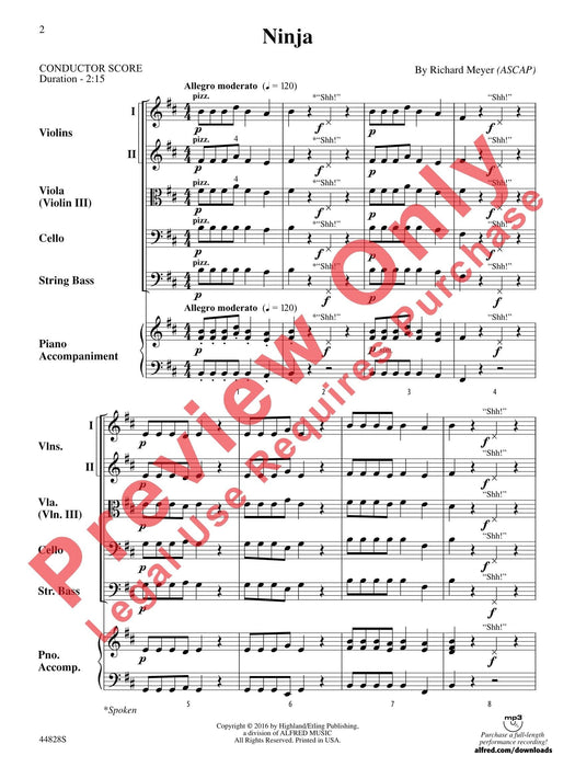 Ninja 總譜 | 小雅音樂 Hsiaoya Music