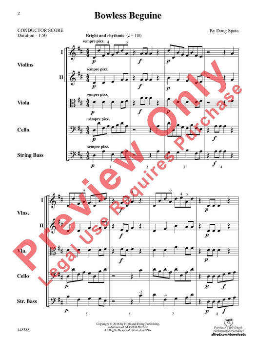 Bowless Beguine 總譜 | 小雅音樂 Hsiaoya Music