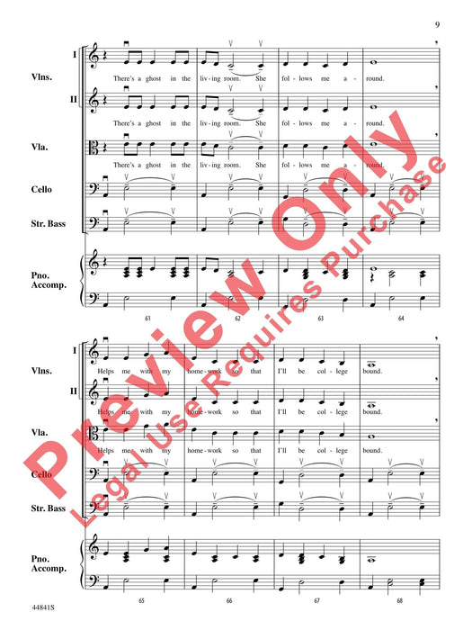 Ghost in the Living Room 總譜 | 小雅音樂 Hsiaoya Music