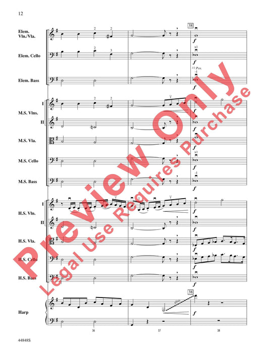 A Festival Rondo For Combined Multi-Aged Orchestras 迴旋曲 總譜 | 小雅音樂 Hsiaoya Music