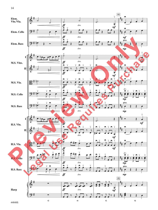 A Festival Rondo For Combined Multi-Aged Orchestras 迴旋曲 總譜 | 小雅音樂 Hsiaoya Music