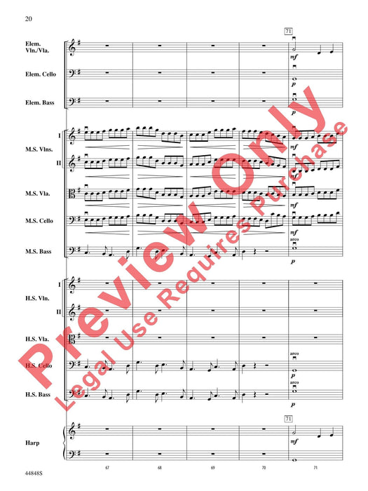 A Festival Rondo For Combined Multi-Aged Orchestras 迴旋曲 總譜 | 小雅音樂 Hsiaoya Music