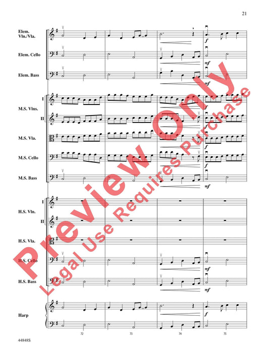 A Festival Rondo For Combined Multi-Aged Orchestras 迴旋曲 總譜 | 小雅音樂 Hsiaoya Music