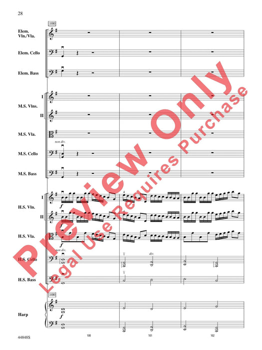 A Festival Rondo For Combined Multi-Aged Orchestras 迴旋曲 總譜 | 小雅音樂 Hsiaoya Music