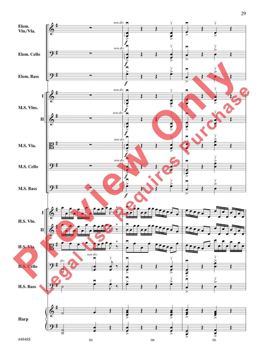 A Festival Rondo For Combined Multi-Aged Orchestras 迴旋曲 總譜 | 小雅音樂 Hsiaoya Music