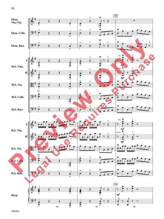 A Festival Rondo For Combined Multi-Aged Orchestras 迴旋曲 總譜 | 小雅音樂 Hsiaoya Music