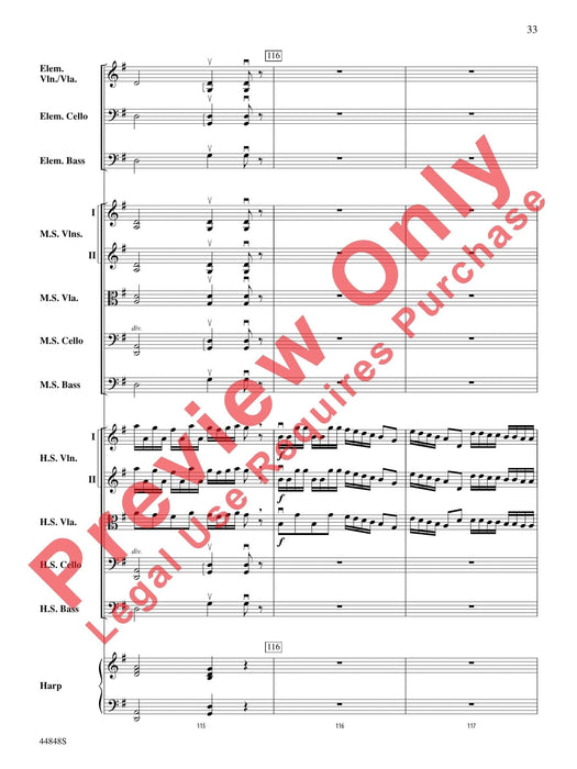 A Festival Rondo For Combined Multi-Aged Orchestras 迴旋曲 總譜 | 小雅音樂 Hsiaoya Music