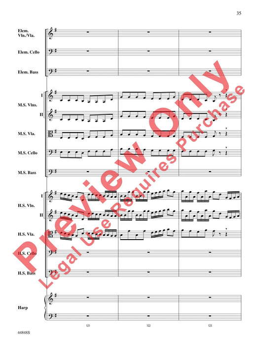 A Festival Rondo For Combined Multi-Aged Orchestras 迴旋曲 總譜 | 小雅音樂 Hsiaoya Music