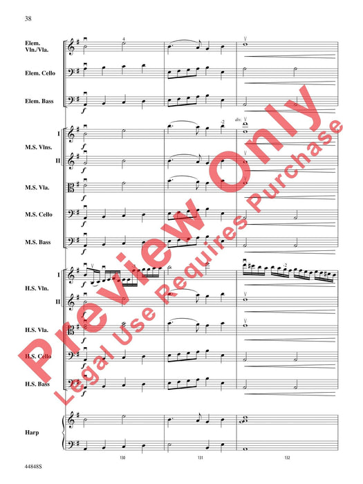 A Festival Rondo For Combined Multi-Aged Orchestras 迴旋曲 總譜 | 小雅音樂 Hsiaoya Music