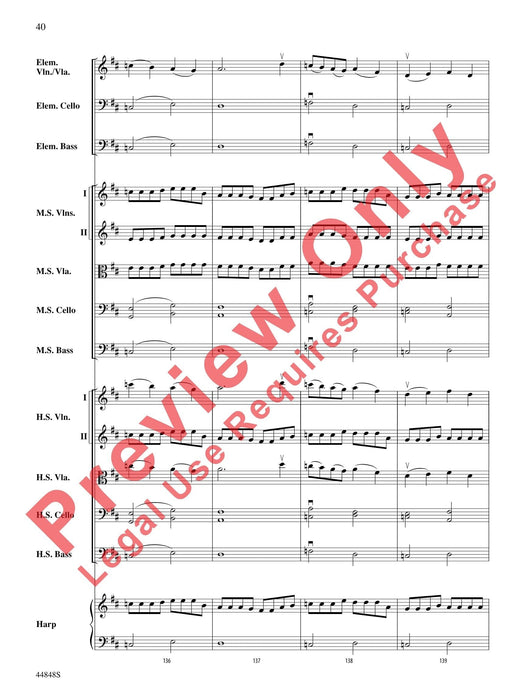 A Festival Rondo For Combined Multi-Aged Orchestras 迴旋曲 總譜 | 小雅音樂 Hsiaoya Music