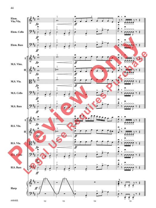 A Festival Rondo For Combined Multi-Aged Orchestras 迴旋曲 總譜 | 小雅音樂 Hsiaoya Music