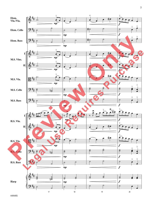 A Festival Rondo For Combined Multi-Aged Orchestras 迴旋曲 總譜 | 小雅音樂 Hsiaoya Music