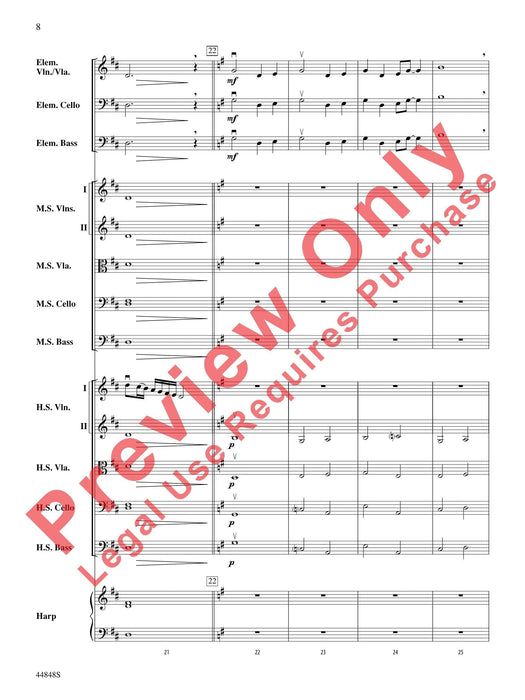 A Festival Rondo For Combined Multi-Aged Orchestras 迴旋曲 總譜 | 小雅音樂 Hsiaoya Music