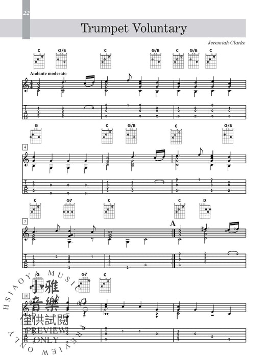 Wedding for Guitar: In TAB Solos and Duets with Optional Parts for C Instruments 吉他 獨奏 二重奏 | 小雅音樂 Hsiaoya Music