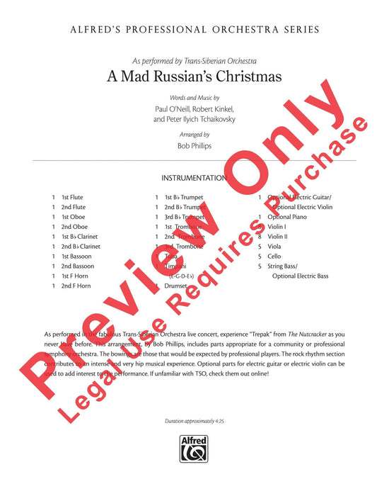 A Mad Russian's Christmas As Performed by Trans-Siberian Orchestra 管弦樂團 | 小雅音樂 Hsiaoya Music