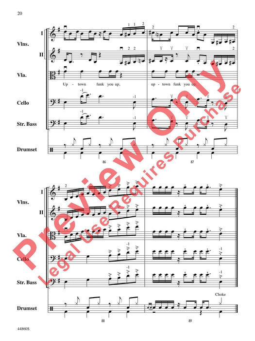 Uptown Funk As Performed by Bruno Mars 放克音樂 總譜 | 小雅音樂 Hsiaoya Music