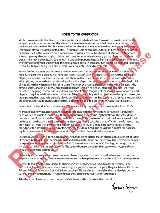 Caribbean Breeze 總譜 | 小雅音樂 Hsiaoya Music