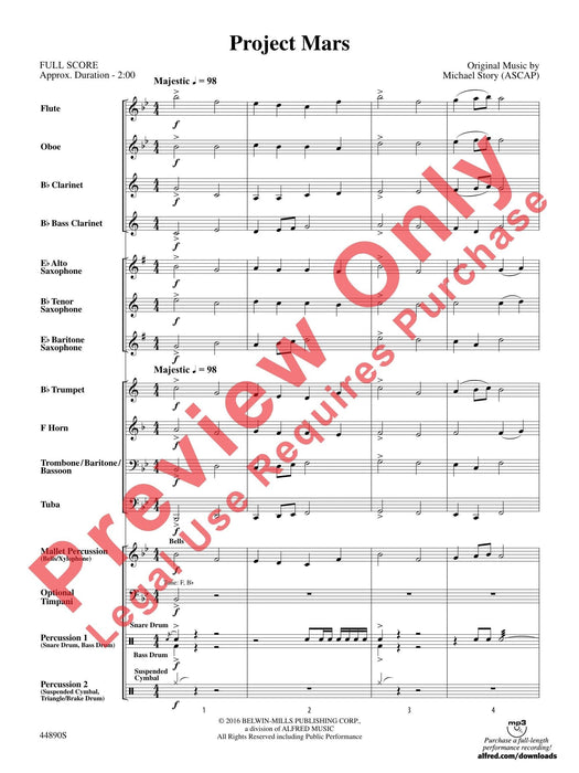 Project Mars 總譜 | 小雅音樂 Hsiaoya Music