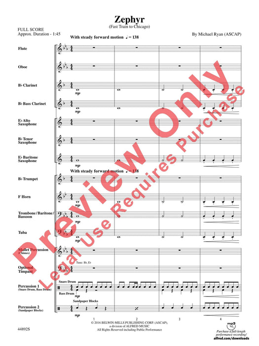 Zephyr (Fast Train to Chicago) | 小雅音樂 Hsiaoya Music