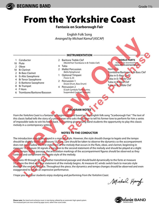 From the Yorkshire Coast Fantasia on Scarborough Fair 幻想曲 夜魔 | 小雅音樂 Hsiaoya Music