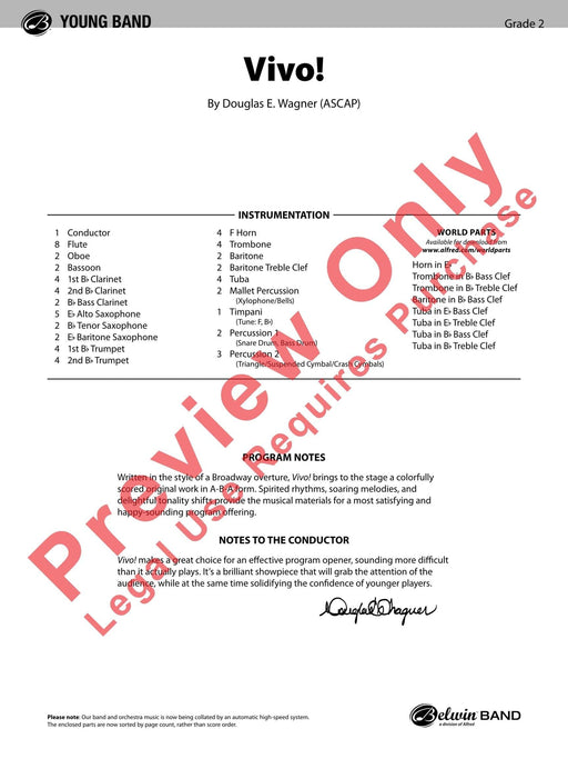 Vivo! 總譜 | 小雅音樂 Hsiaoya Music