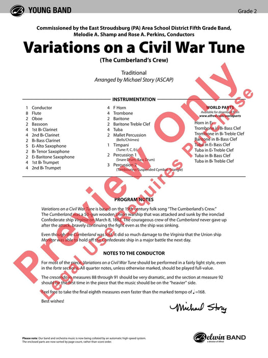 Variations on a Civil War Tune The Cumberland's Crew 詠唱調 | 小雅音樂 Hsiaoya Music