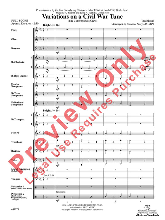 Variations on a Civil War Tune The Cumberland's Crew 詠唱調 | 小雅音樂 Hsiaoya Music