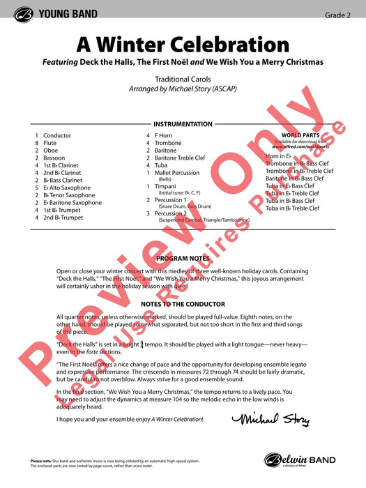 A Winter Celebration Featuring: Deck the Halls / The First Noël / We Wish You a Merry Christmas 總譜 | 小雅音樂 Hsiaoya Music