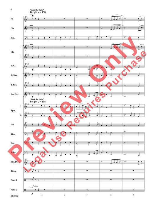 A Winter Celebration Featuring: Deck the Halls / The First Noël / We Wish You a Merry Christmas 總譜 | 小雅音樂 Hsiaoya Music